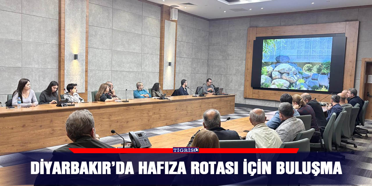 Diyarbakır’da hafıza rotası için buluşma