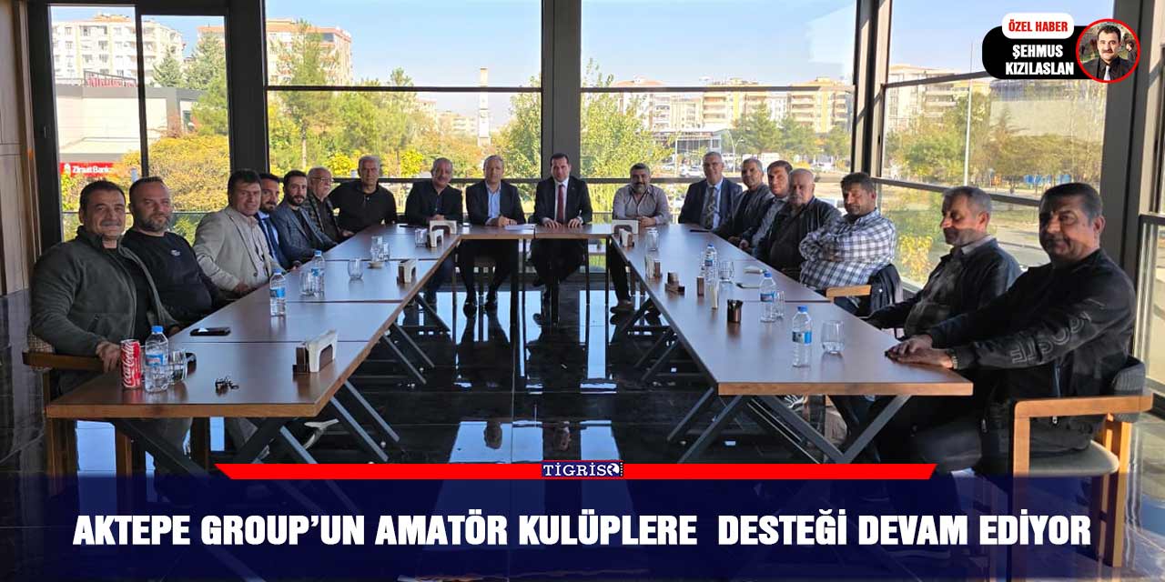 Aktepe Group’un amatör kulüplere  desteği devam ediyor