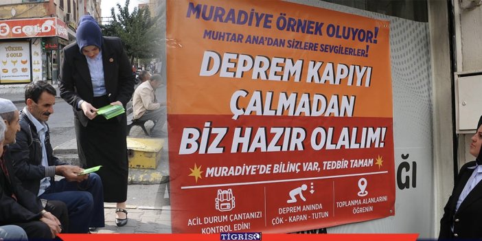 Diyarbakır’da kadın muhtardan örnek proje