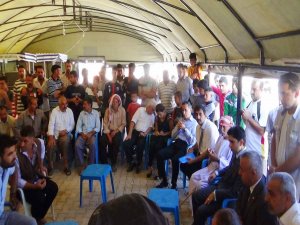 Siirt İl İnsan Hakları Kurulu, Ezidileri ziyaret etti