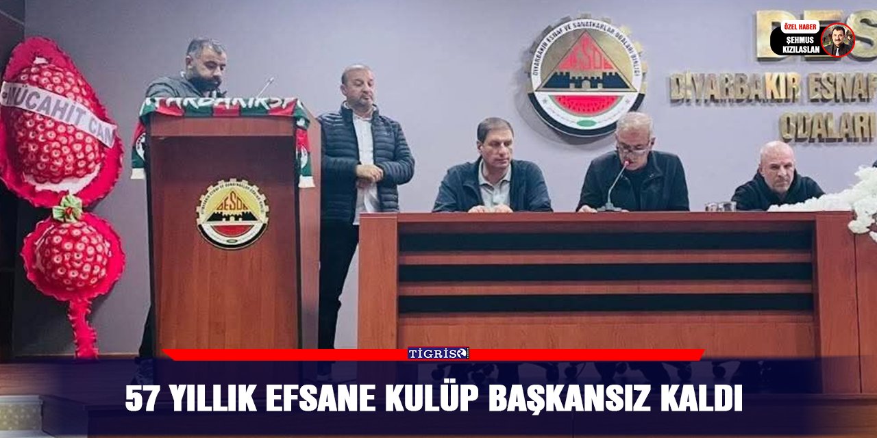 57 yıllık efsane kulüp başkansız kaldı