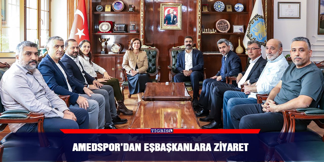 Amedspor’dan Eşbaşkanlara ziyaret