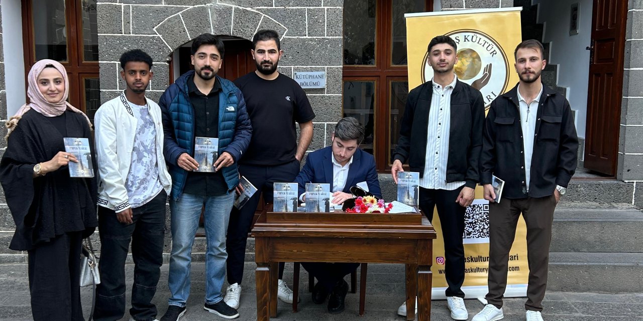 Diyarbakırlı genç yazardan imza ve söyleşi