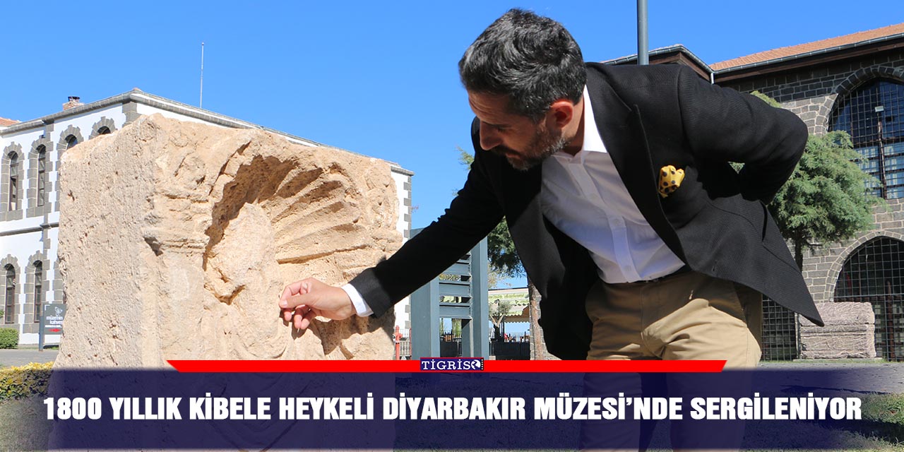 1800 yıllık Kibele heykeli Diyarbakır Müzesi’nde sergileniyor