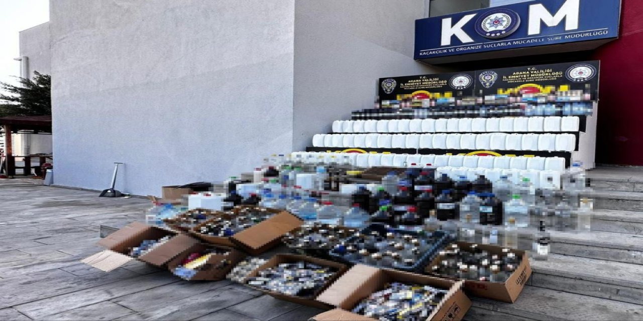 Kaçak içki operasyonu: 16 gözaltı