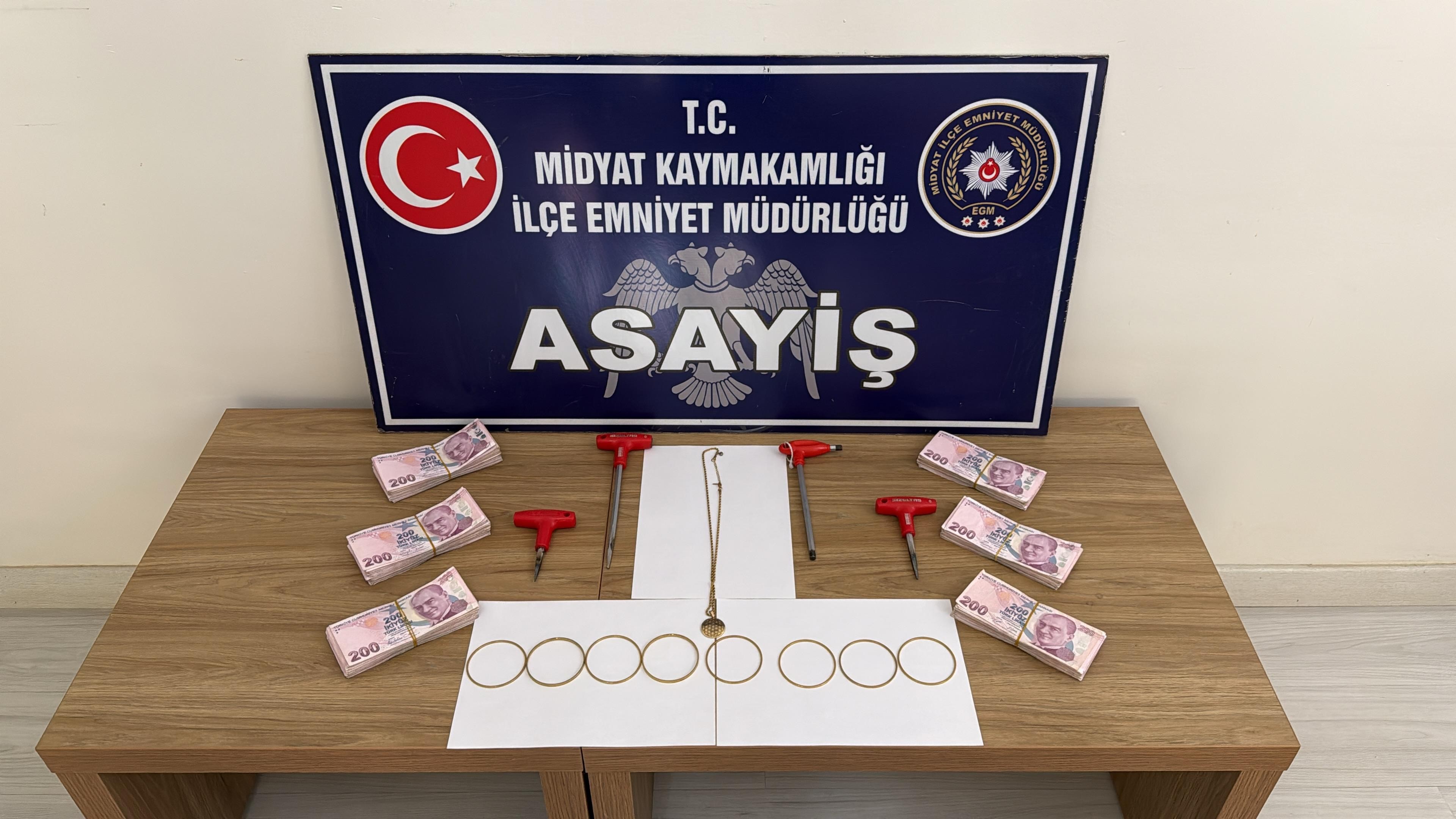 Mardin'de hırsızlık operasyonu: 5 şüpheli yakalandı