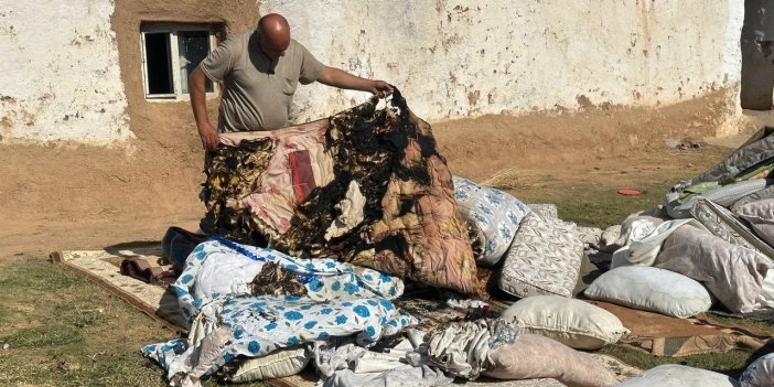 Şanlıurfa’da akıl almaz olay: Ev kendi kendine yanıyor