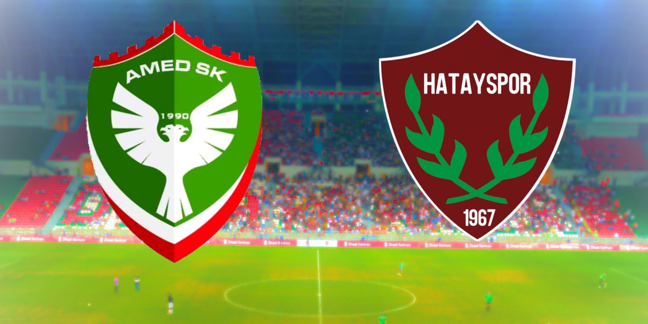 Amedspor-Hatayspor: Muhtemel 11'ler