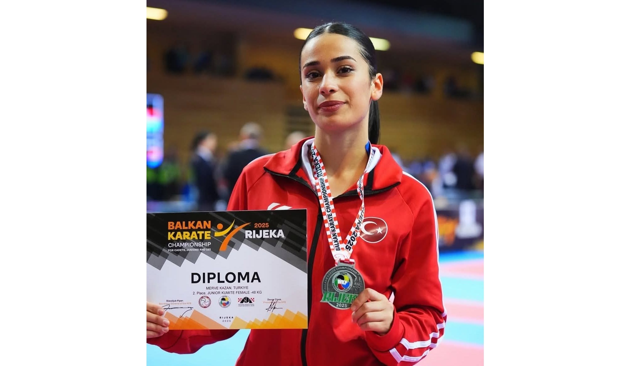 Çermikli milli sporcu Kazan Balkan ikincisi oldu