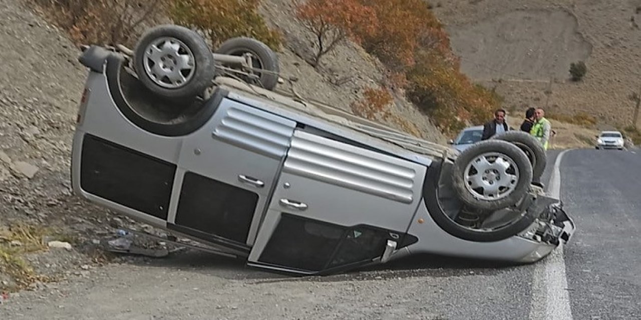 Karayolunda trafik kazası: 2 yaralı