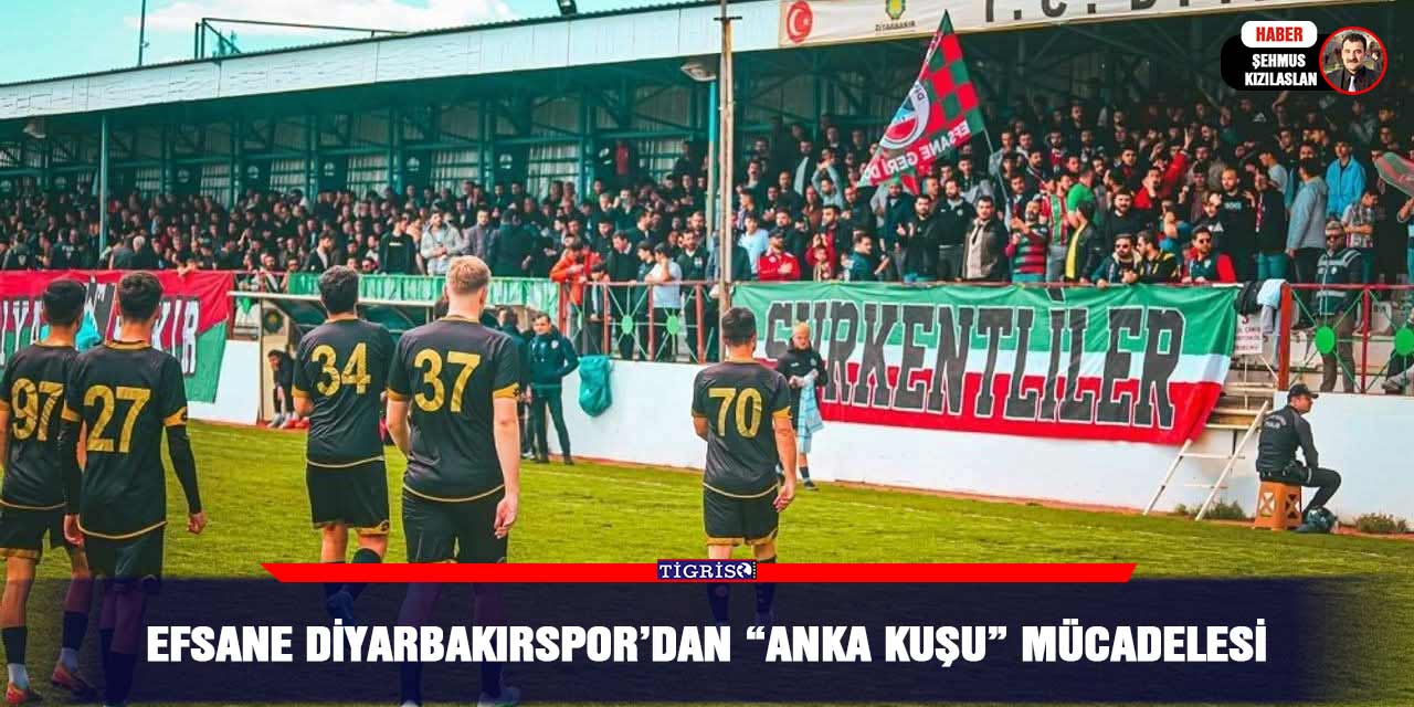 Efsane Diyarbakırspor’dan “Anka Kuşu” mücadelesi