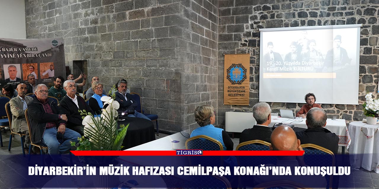 Diyarbekir’in müzik hafızası Cemilpaşa Konağı’nda konuşuldu