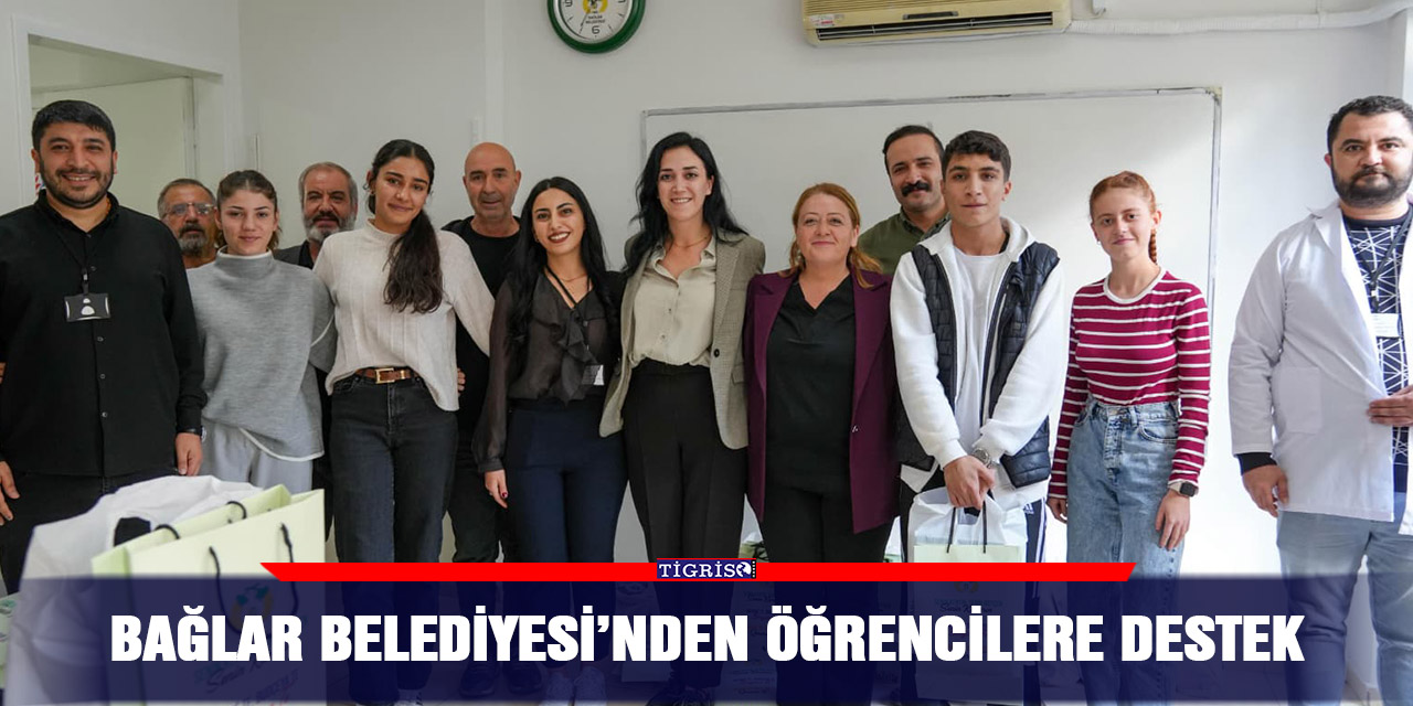 Bağlar Belediyesi’nden öğrencilere destek