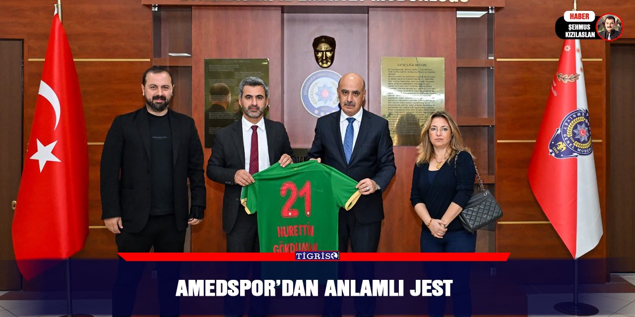 Amedspor’dan anlamlı jest