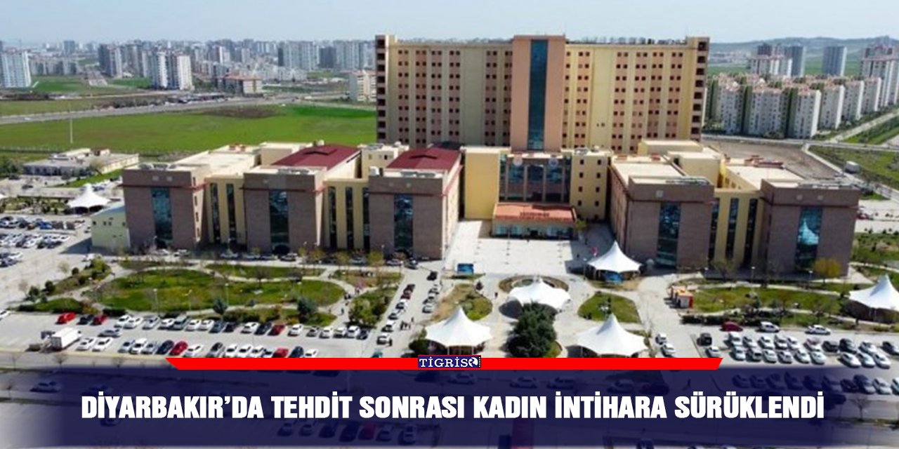 Diyarbakır’da tehdit sonrası kadın intihara sürüklendi