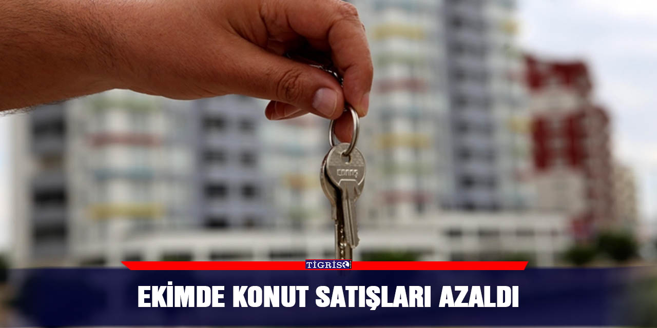 Ekimde konut satışları azaldı