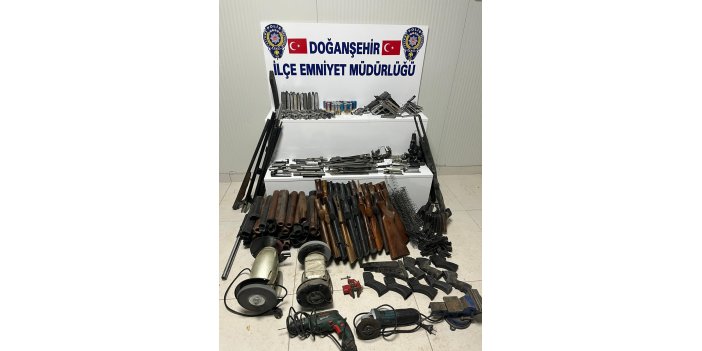 Malatya’da ruhsatsız silah operasyonu