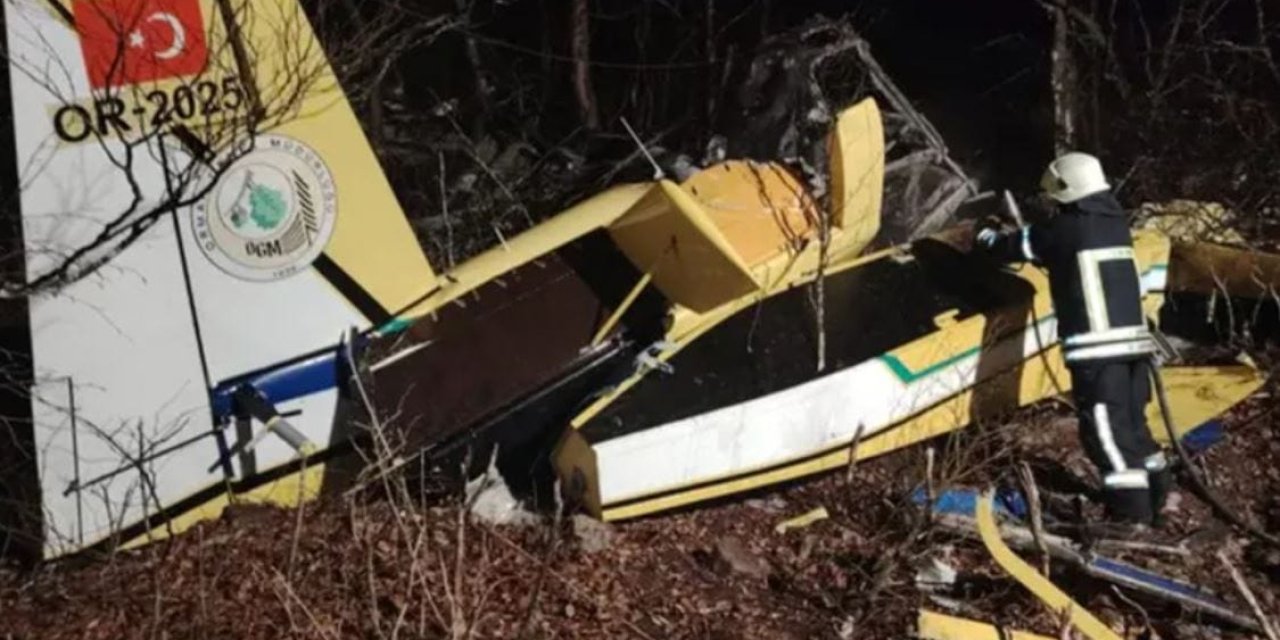 Hırvatistan'da düşen yangın söndürme uçağının pilotu hayatını kaybetti