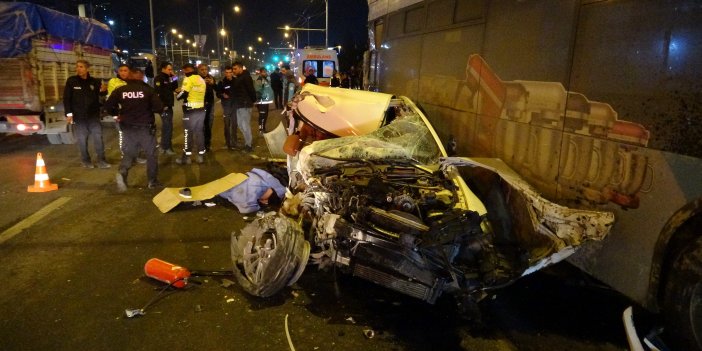 Malatya'da feci kaza: 2 ölü, 3 yaralı