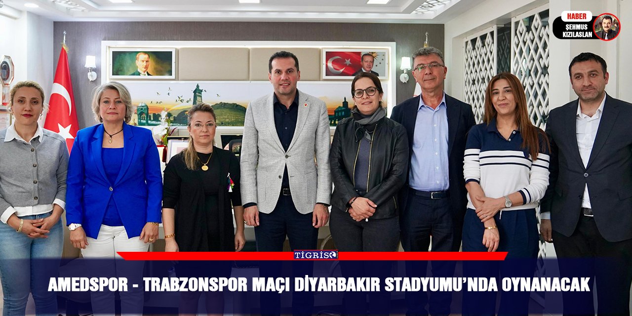 Amedspor - Trabzonspor maçı Diyarbakır Stadyumu’nda oynanacak