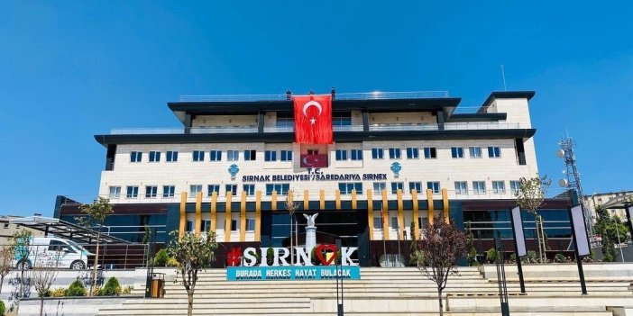 Şırnak Belediyesi'nden su kesintisi uyarısı