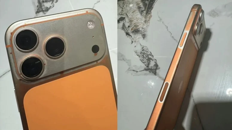 iPhone 17 Pro Max ıslak mendille hasar gördü