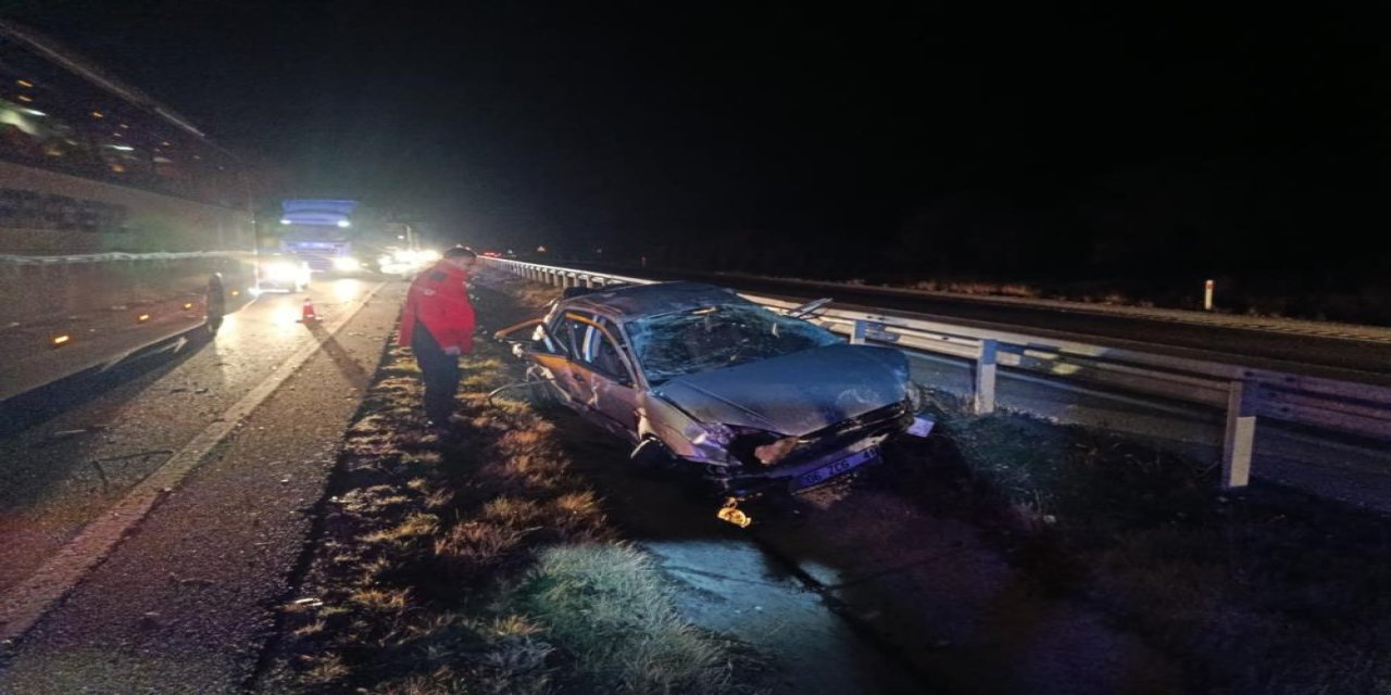 Otostopla bindiği araç mezarı oldu