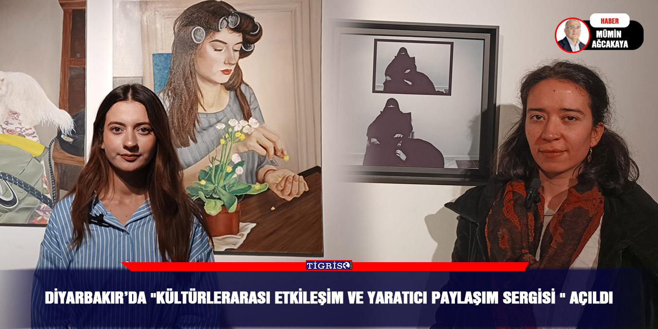 VİDEO - Diyarbakır’da "Kültürlerarası Etkileşim ve Yaratıcı Paylaşım Sergisi " açıldı