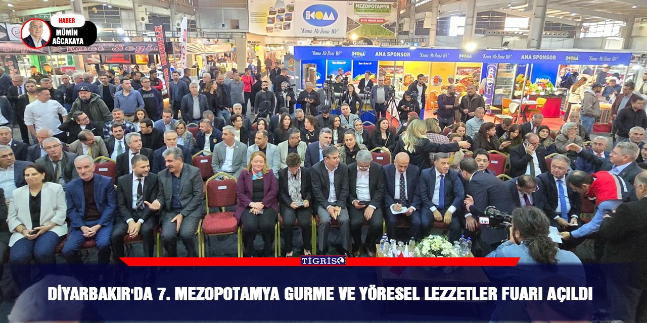 Diyarbakır'da 7. Mezopotamya Gurme ve Yöresel Lezzetler fuarı açıldı