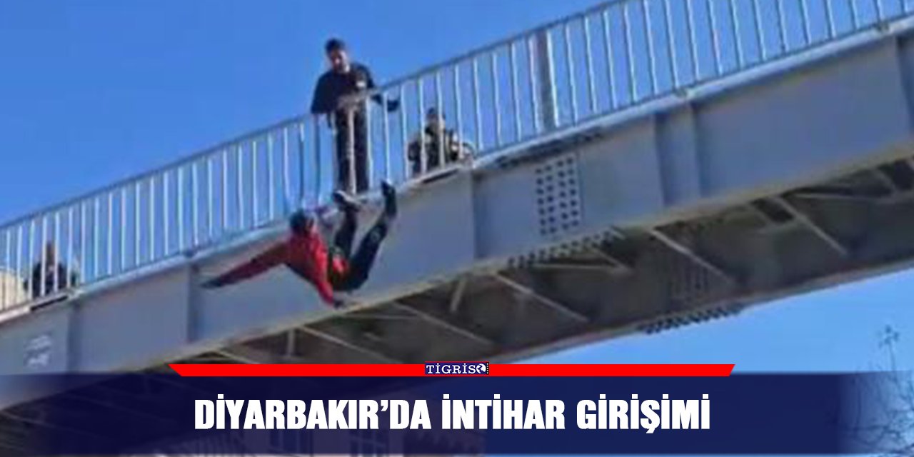 Diyarbakır’da intihar girişimi