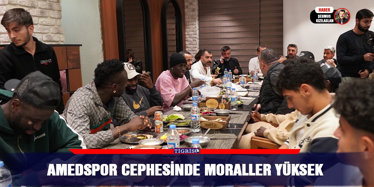 Amedspor cephesinde moraller yüksek