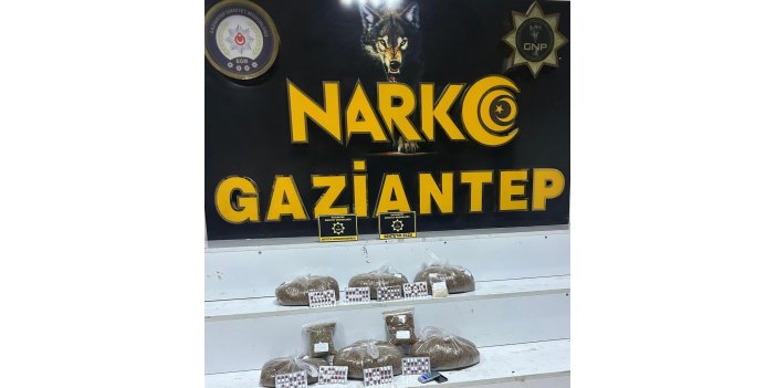 Gaziantep’te uyuşturucu operasyonu: 3 gözaltı