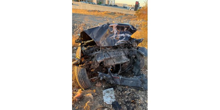 Mardin'de otomobil şarampole yuvarlandı: 3 yaralı