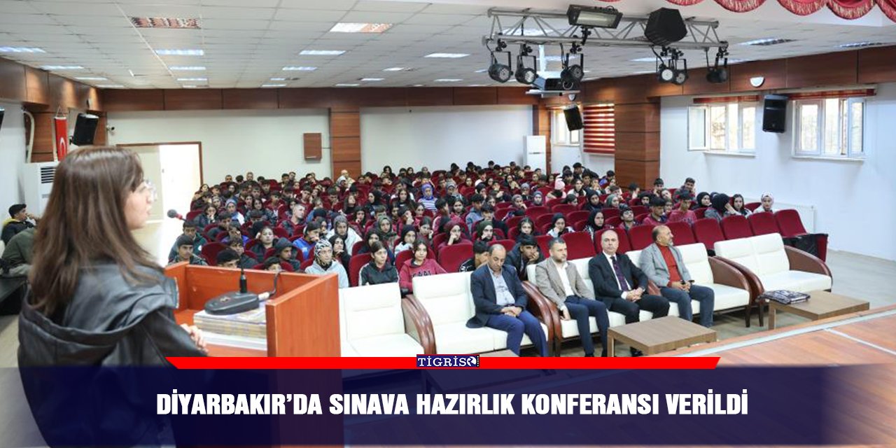 Diyarbakır’da sınava hazırlık konferansı verildi