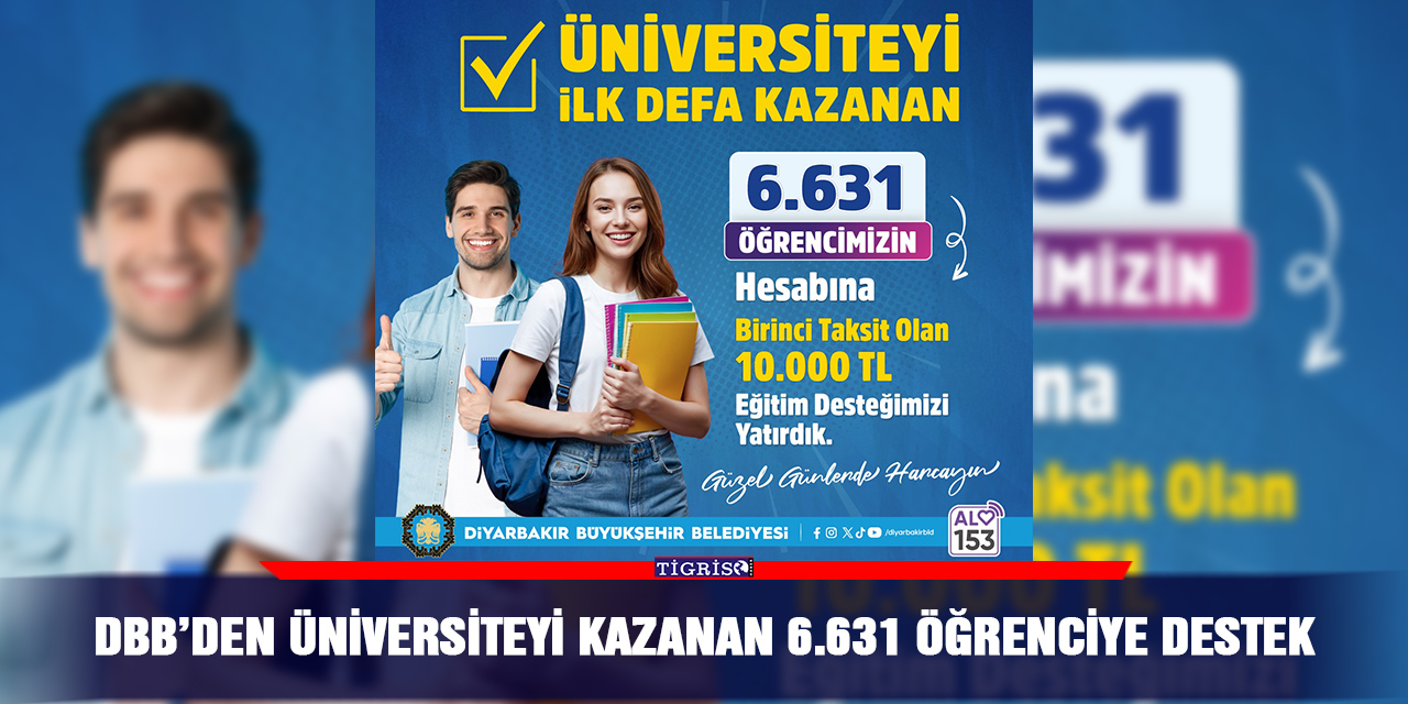 DBB’den üniversiteyi kazanan 6.631 öğrenciye destek