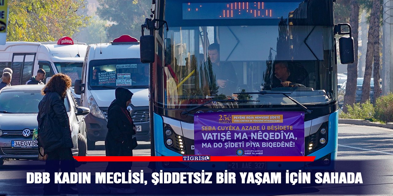 DBB Kadın Meclisi, şiddetsiz bir yaşam için sahada