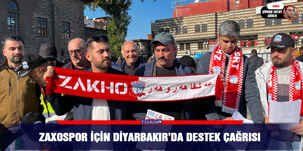 Zaxospor için Diyarbakır’da destek çağrısı