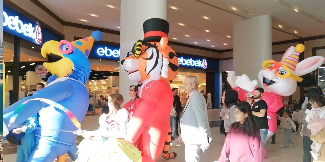 Ceylan Karavil Park'ta büyükler alışverişe çocuklar eğlenceye doyacak