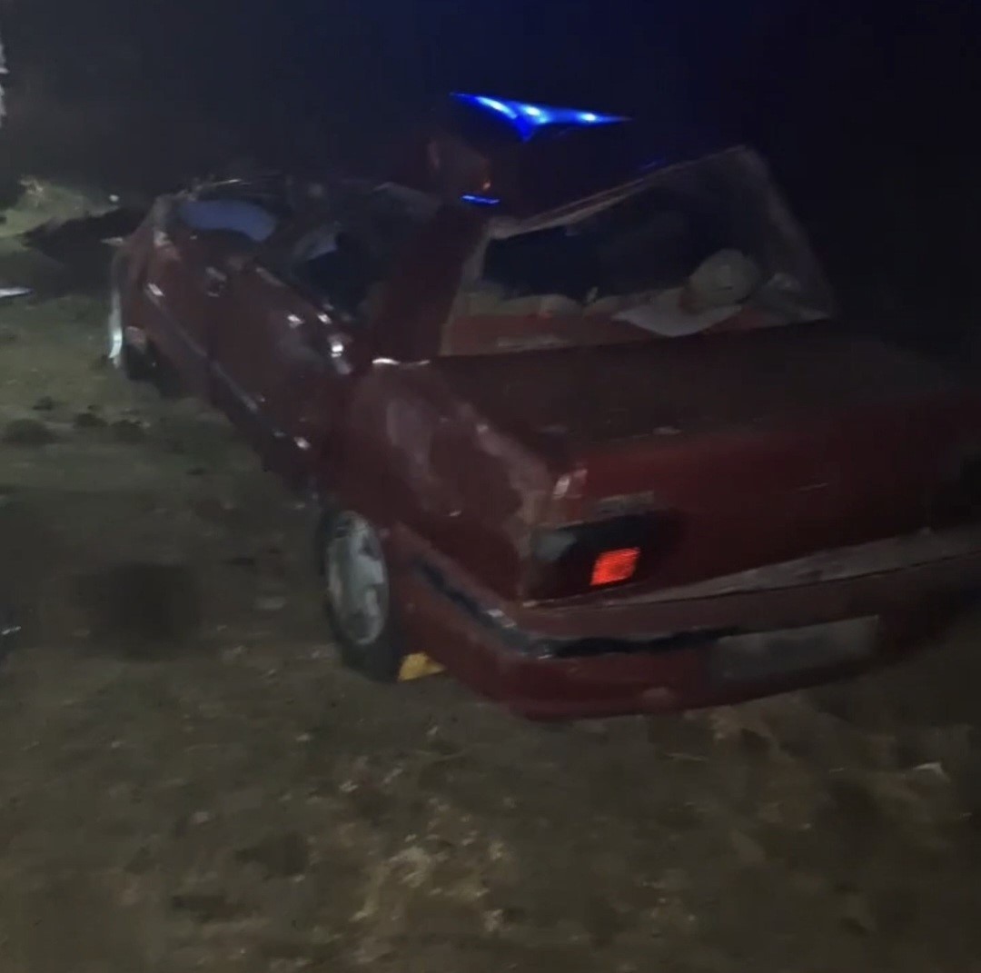 Otomobil şarampole devrildi: 1 ölü