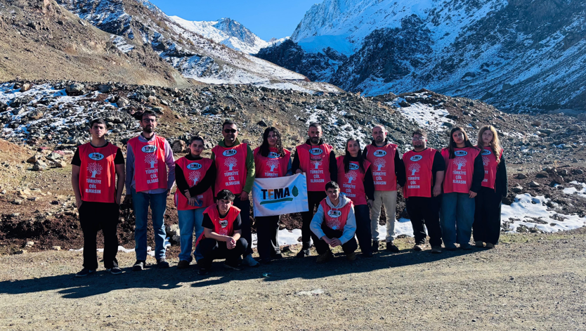 TEMA gönüllülerinden erozyon farkındalık etkinliği