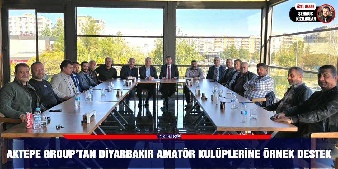 Aktepe Group’tan Diyarbakır amatör kulüplerine örnek destek