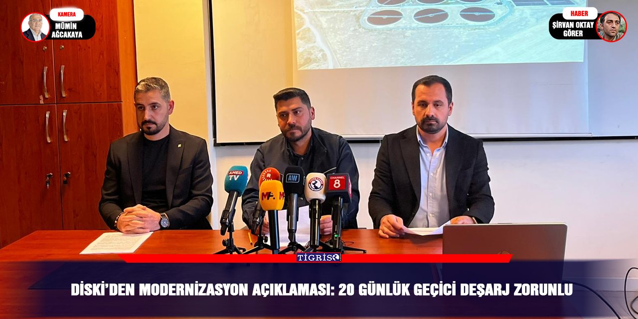 DİSKİ’den modernizasyon açıklaması: 20 günlük geçici deşarj zorunlu