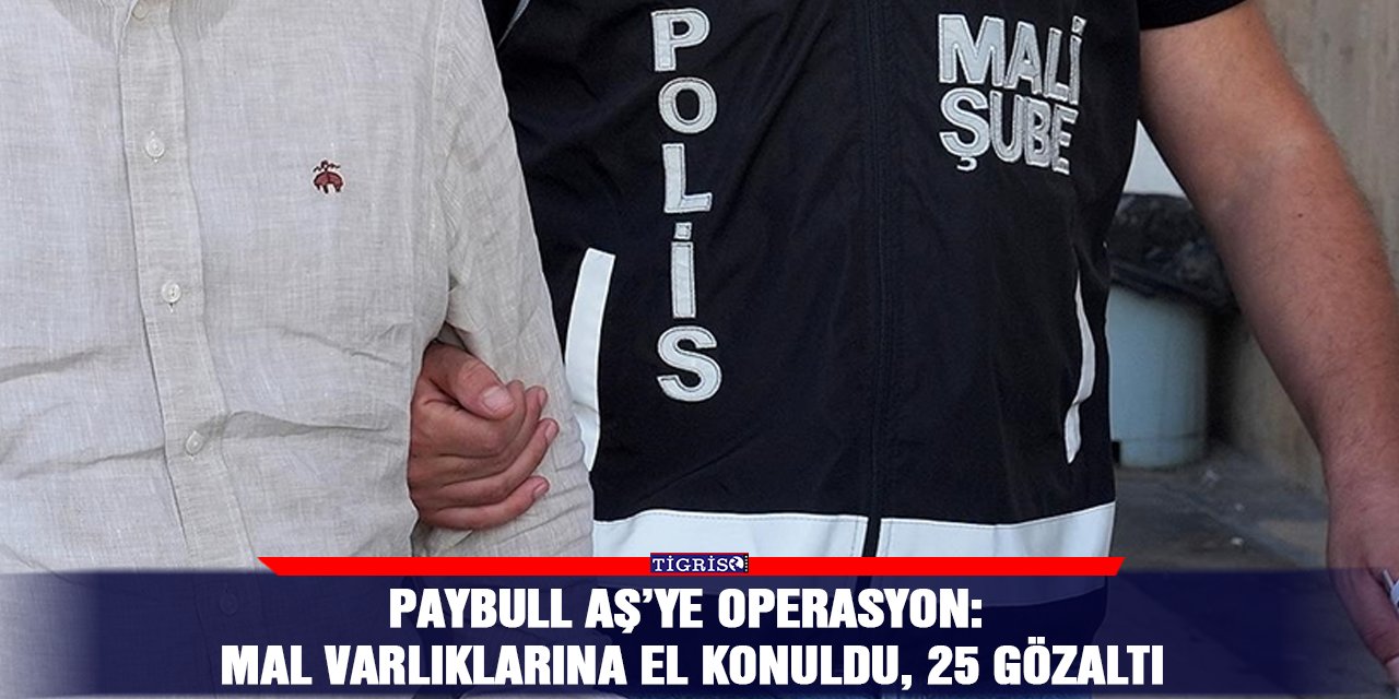 Paybull AŞ’ye operasyon: Mal varlıklarına el konuldu, 25 gözaltı