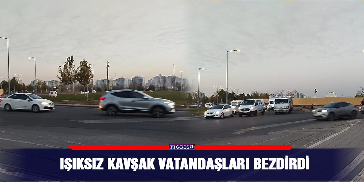 Işıksız kavşak vatandaşları bezdirdi