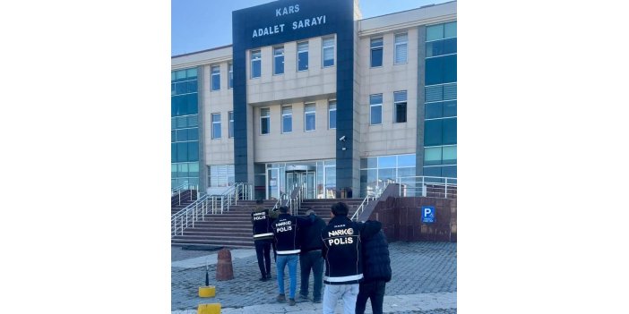 Kars’ta uyuşturucu operasyonu