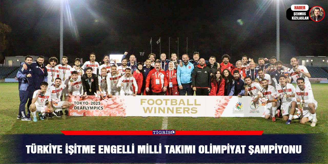 Türkiye İşitme Engelli Milli Takımı Olimpiyat Şampiyonu