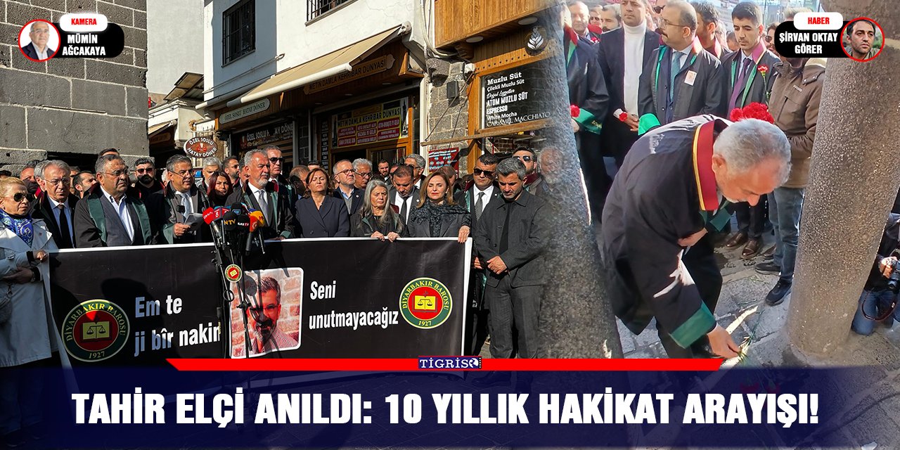 Tahir Elçi anıldı: 10 yıllık hakikat arayışı!