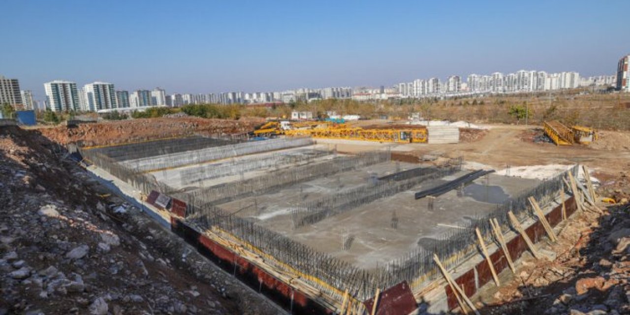 Diyarbakır'da 20 bin metreküplük su deposu tamamlandı