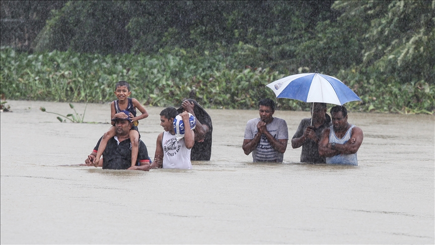 Sri Lanka'da selden ölenlerin sayısı 193'e çıktı
