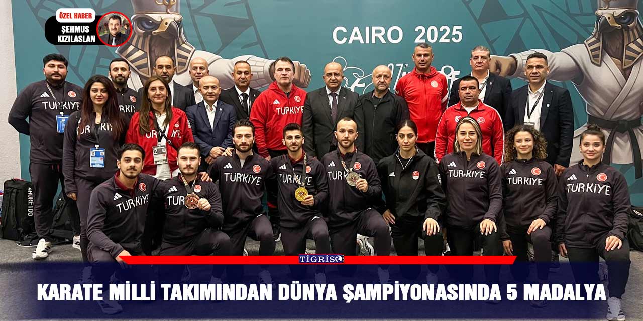 Karate Milli Takımından Dünya Şampiyonasında 5 Madalya